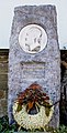 Gravestone in the Graveyard "Uff-Kirchhof" for Wilhelm Ganzhorn