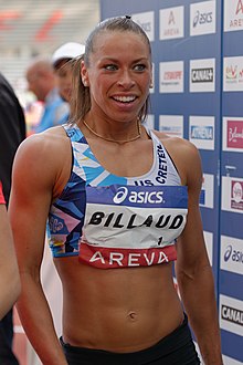 Women 100 m hurdles French Athletics Championships 2013 t150210.jpg