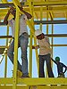 Workers at power plant in Olkaria Kenya, 2011