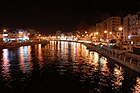 Night view of the khor