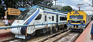 <span class="mw-page-title-main">Kacheguda–Yesvantpur Vande Bharat Express</span> Mini Vande Bharat Express train route in India