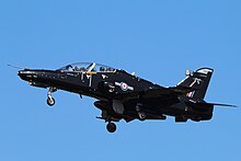 Hawk T2 of No. XXV (Fighter) Squadron, 2021 ZK031 Hawk T2, RAF Valley (51336386301).jpg