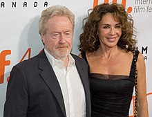 Scott with his partner Giannina Facio at the world premiere of The Martian held at the Toronto International Film Festival on 11 September 2015 'The Martian' World Premiere (NHQ201509110014).jpg