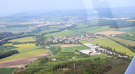 Černčice from air 1