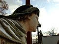 Čeština: Pašijová cesta, jedna ze zastávek na trase, která je vedena okolo Římova nápověda English: Passion tour near Římov, South Bohemian region, CZ help
