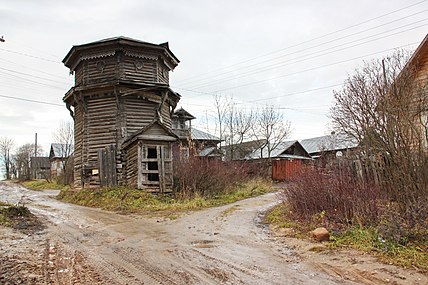 Башня-водокачка, Устюжна, Вологодская область