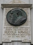 Rudolf Hawel - Gedenktafel