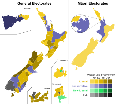 1905 Nieuw-Zeeland algemene verkiezingen - Results.svg