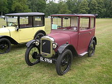 Gordon England Sunshine saloon number 263 1928 Austin 7 GE Sunshine Saloon 1.1.jpg