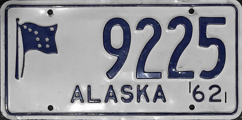File:1962 Alaska license plate.JPG