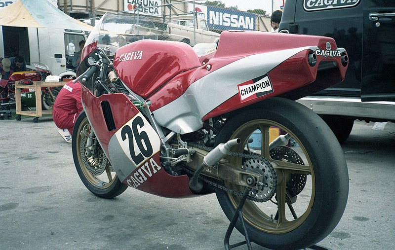 File:1985 Laguna Seca 200 - Cagiva C10, rear.jpg