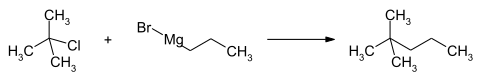 Synthesis of 2,2-dimethylpentane