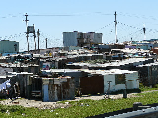Khayelitsha Township in Cape Town, South Africa