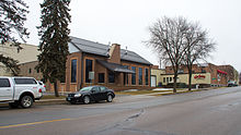 The Cold Spring Brewery was first built in 1874 and remains a major employer in the town. 2013-0408-ColdSpringBrewery.jpg