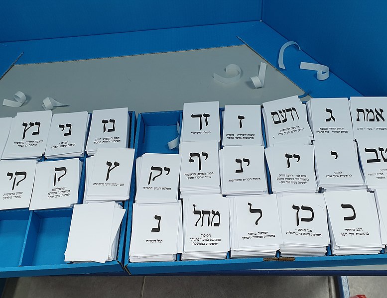 File:20200302 091438 Ballot station in Ramat Gan, Israel. March 2020.jpg