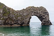 Durlde Door along the Jurassic Coast.