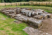 A view of Cilurnum along Hadrian's Wall in the United Kingdom.