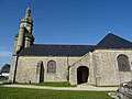 Église Saint-Pierre-aux-Liens d'Arzano ː vue rapprochée.