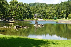 Le jardin de la Terre pure au Mōtsū-ji.