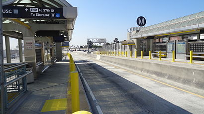 Cómo llegar a 37th Street USC Station en transporte público - Sobre el lugar