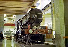 4073 Caerphilly Castle in the Science Museum 4073 in Science Museum.jpg