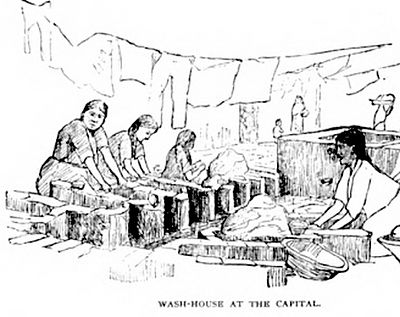 Wash-House At The Capital