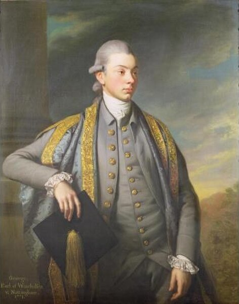 George Finch, 9th Earl of Winchilsea by Nathaniel Dance-Holland