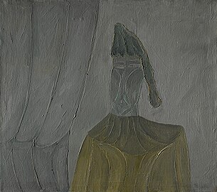 Alicja Wahl, lata 60., olej na płótnie, 79 x 90 cm