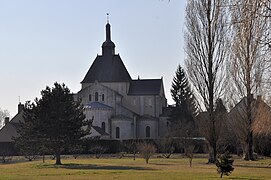 L'abbatiale Saint-Pierre en 2010.