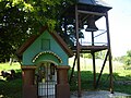 Chapel and church bells in village Ajbelj