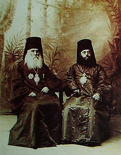 Alexander Roinashvili. Alexandre Oqropiridze and Leonide Oqropiridze. 1890.jpg