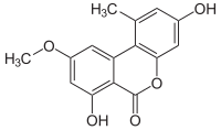 Strukturformel Alternariol-9-methylether