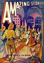 Amazing Stories cover image for February 1938