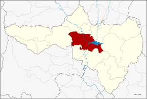 Amplasarea districtului în provincia Nakhon Sawan