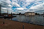 Thumbnail for File:Amsterdam - Oosterdok - Panorama View on NEMO Science Centre 1997 by Renzo Piano, Amsterdam Harbour Museum, Amsterdam Maritime Museum & ARCAM 04.jpg