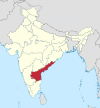 Andhra Pradesh in India.svg