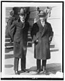 Andrew W. Mellon and Ogden Mills, full-length portrait, facing front, standing outside the Capitol, after closing session of the Sixty-Ninth Congress LCCN94508197.jpg