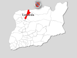 Kaart van Loureda