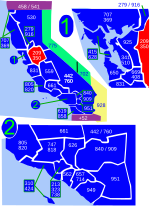 Thumbnail for Area codes 209 and 350