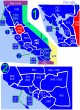 Area codes 209 and 350