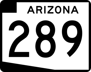 <span class="mw-page-title-main">Arizona State Route 289</span> State highway in Arizona, United States