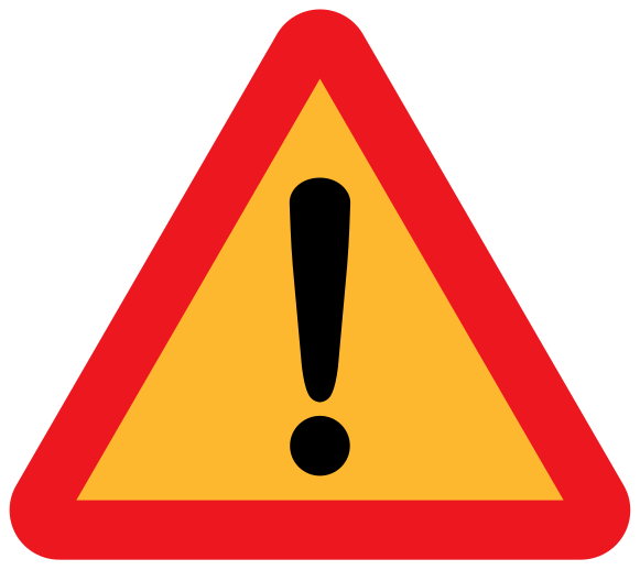 attention sign png