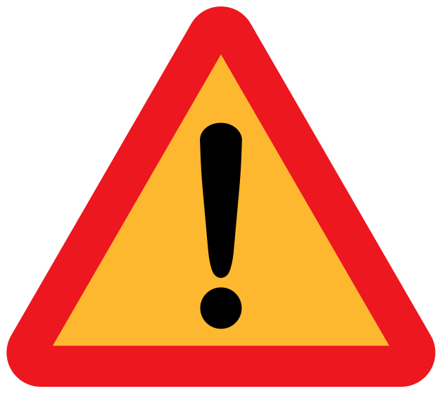 Fichier:Attention Sign.svg