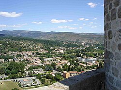 Skyline of Aubenas