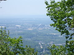 The park as seen from Mount Nittany.