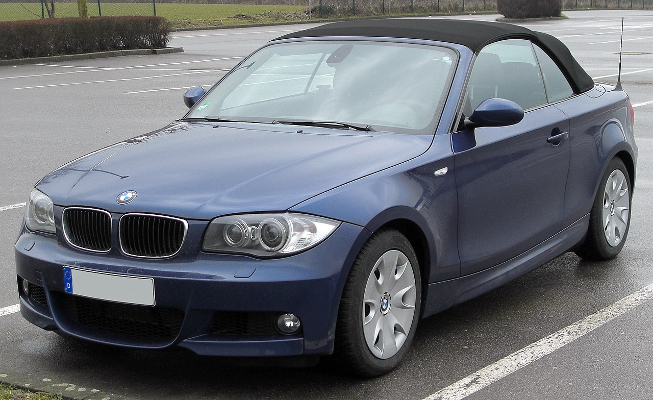 File Bmw 1er Cabriolet Front Jpg Wikimedia Commons