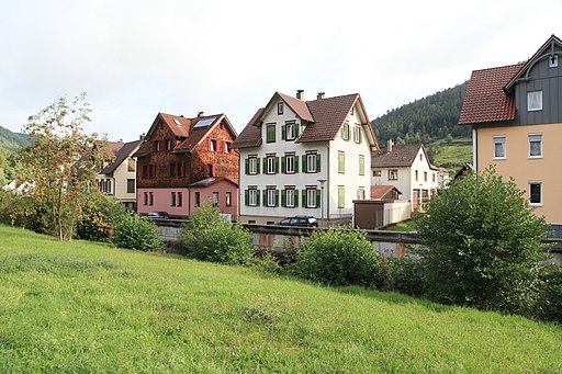 Bad Wildbad Calmbach - Alte Höfener Straße + Kleine Enz 04 ies