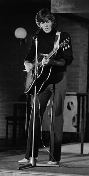 Gibb performing with the Bee Gees in 1968