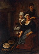 Bartolomé Esteban Murillo – La cuisson des galettes