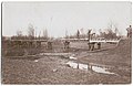 Bau einer Feldbahnbrücke bei Saint-Clement, 1. Weltkrieg, Bayerische Eisenbahnbaukompanie 2, Nachlass Prestel Hofmeister.jpg